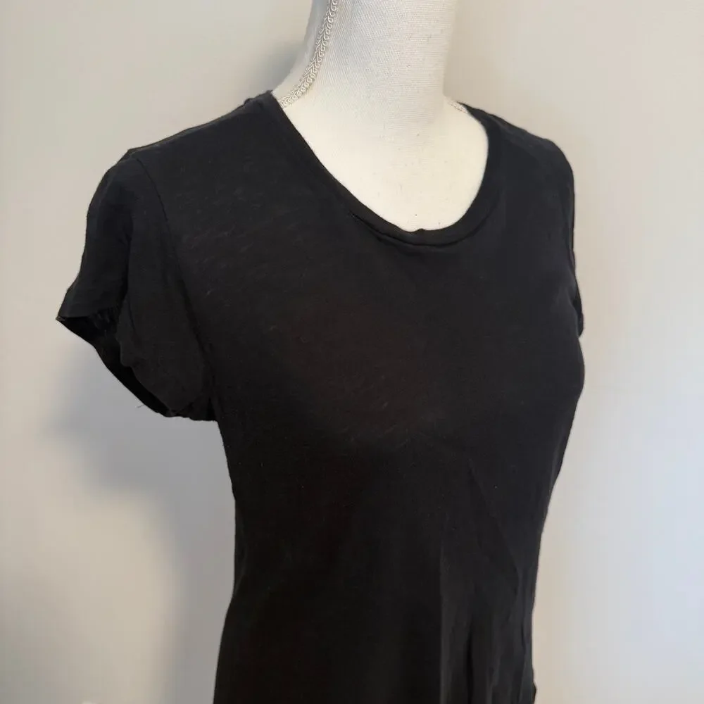 J. Crew Vintage Cotton Baby Tee Crew Neckline T Shirt Bundle Green Black Medium